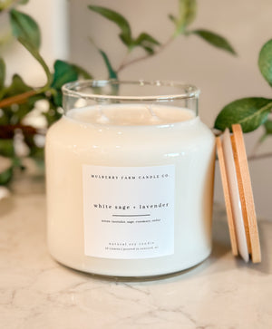 White Sage + Lavender